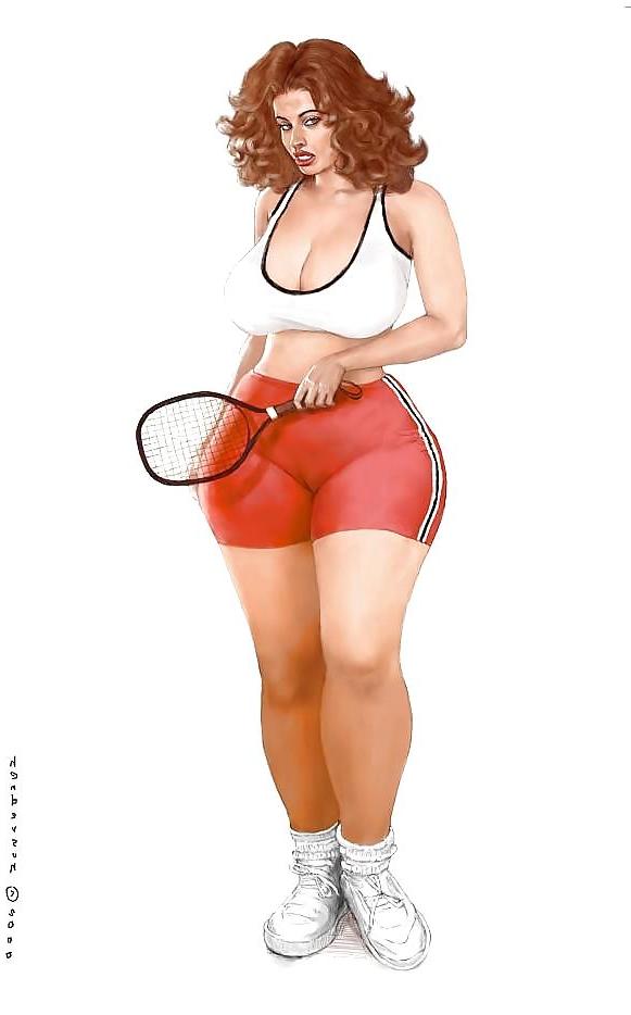 25P Voluptuous Art by P.H. uploaded by BBWS-R-US