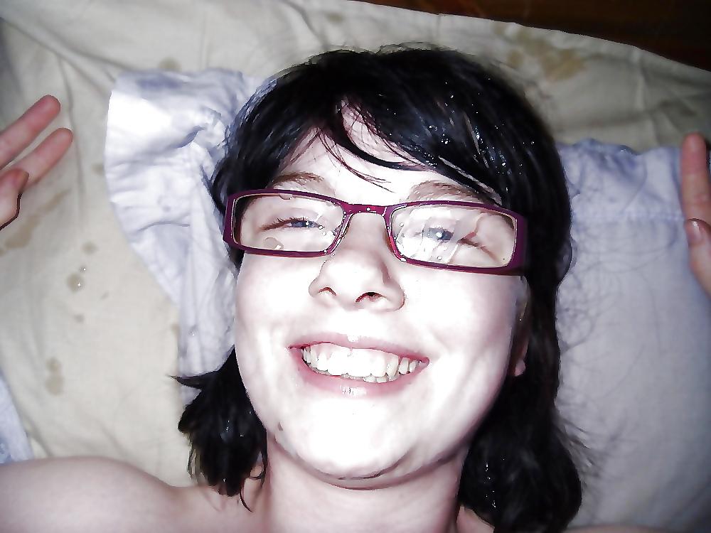 10P Cute Teen Facials with Glasses - 2