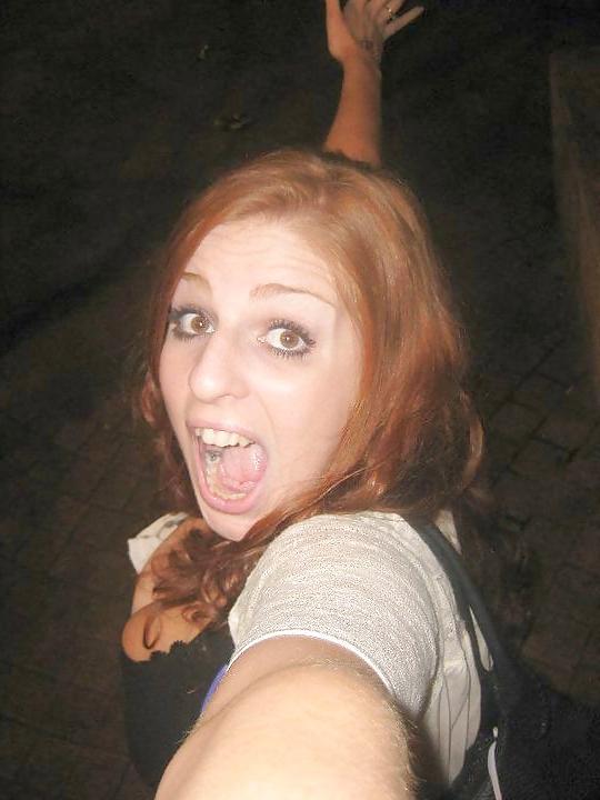 20P British girl open mouth