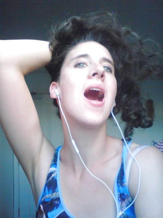 20P British girl open mouth