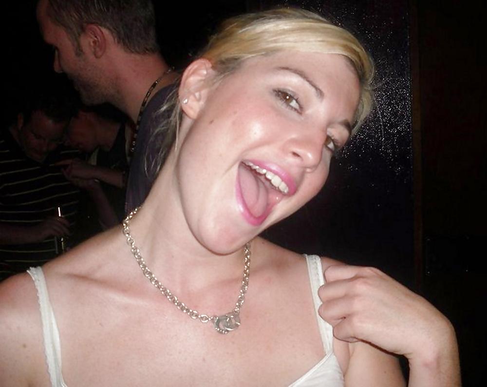 20P British girl open mouth