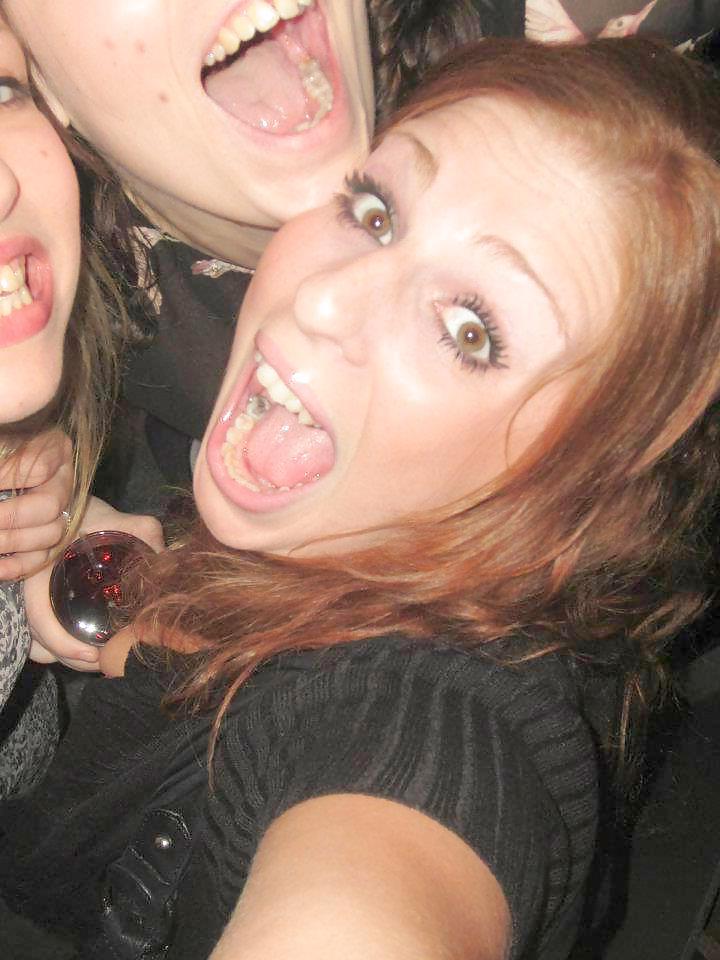 20P British girl open mouth