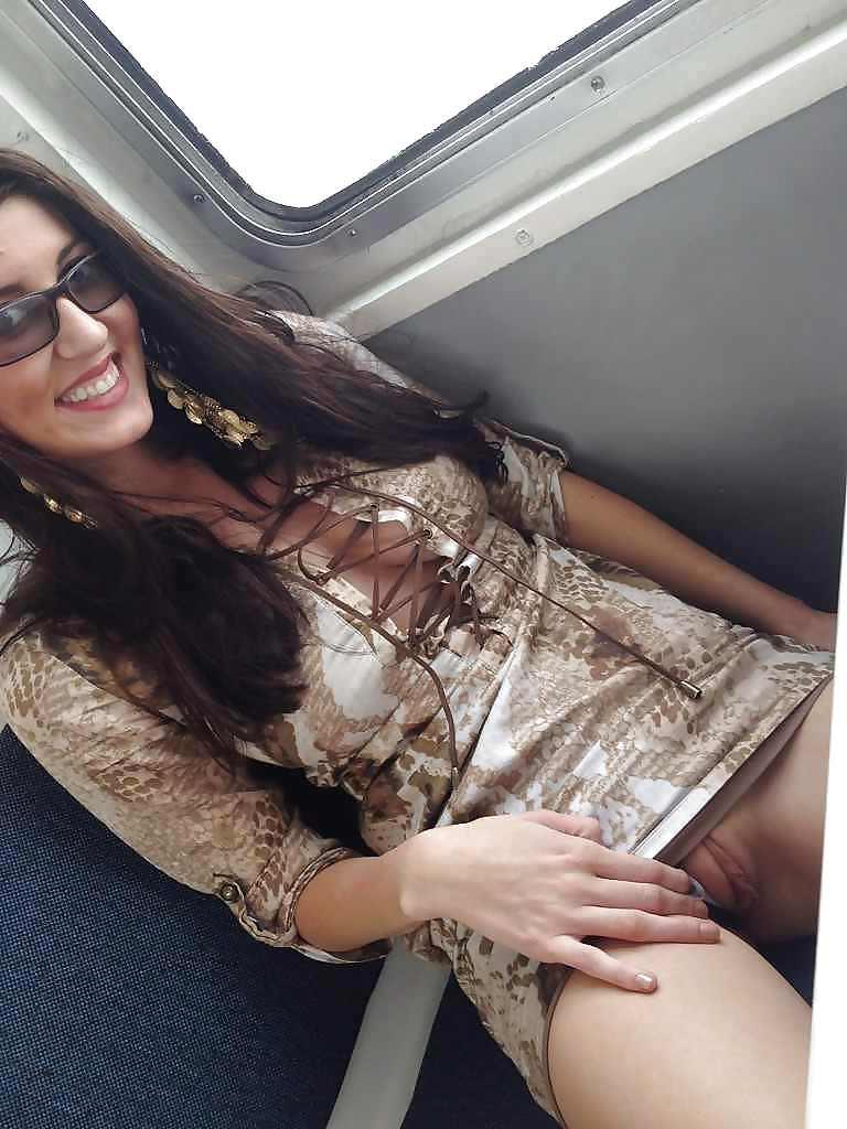 18P Amateurs flashing in public