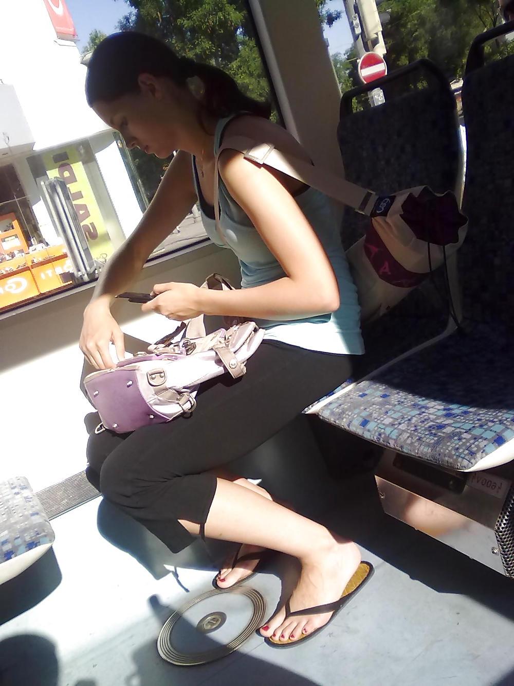 25P Candid Feet - Pix taken by me