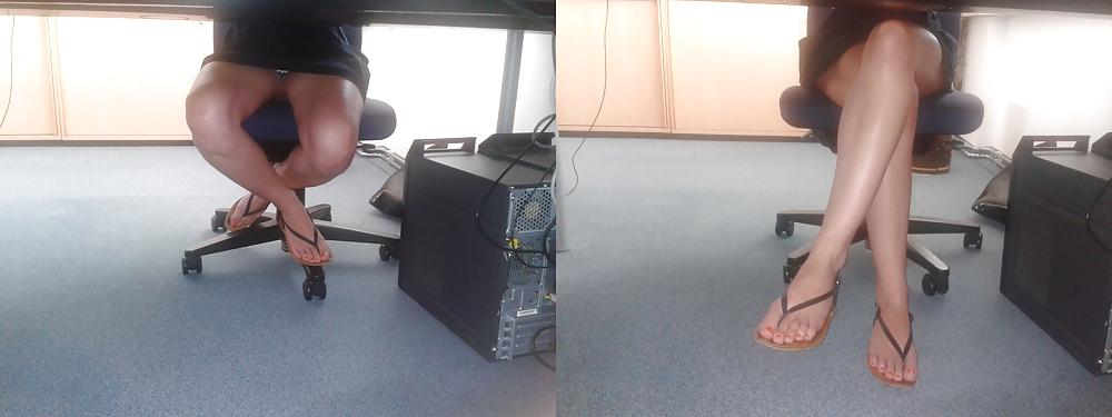 25P Candid Feet - Pix taken by me