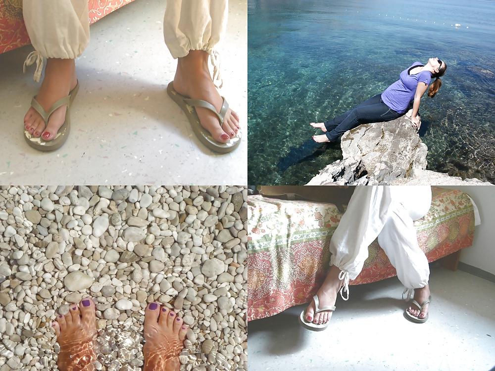25P Candid Feet - Pix taken by me