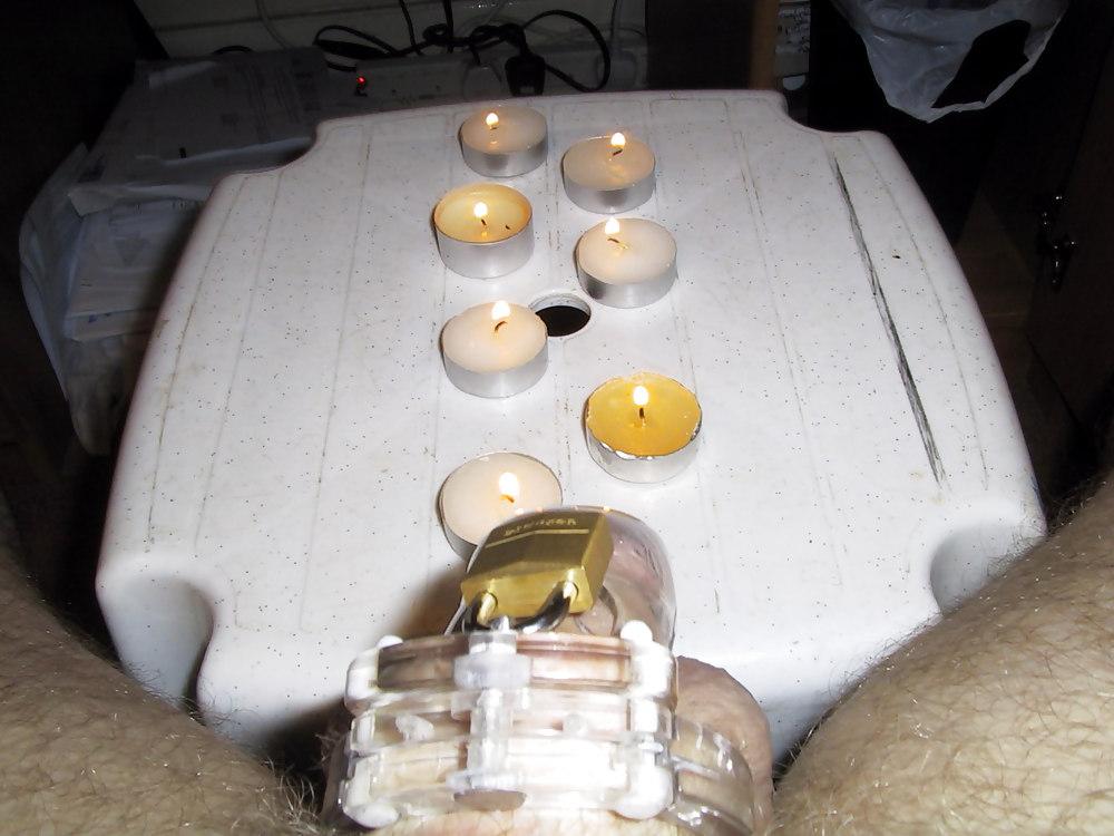 11P Tea light candle torture part 2