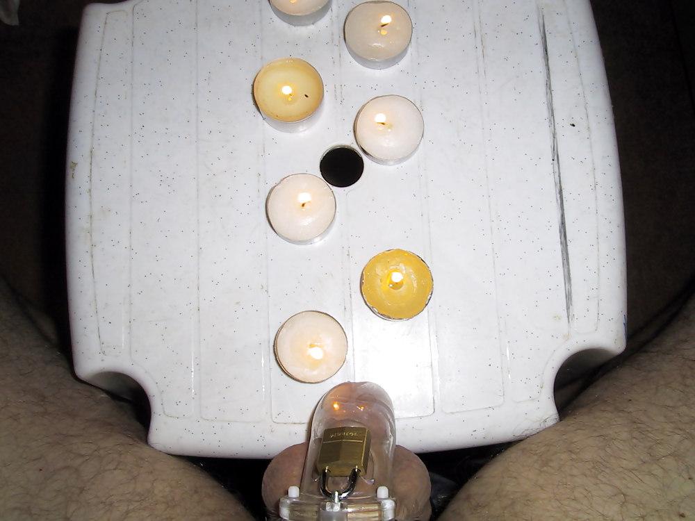 11P Tea light candle torture part 2
