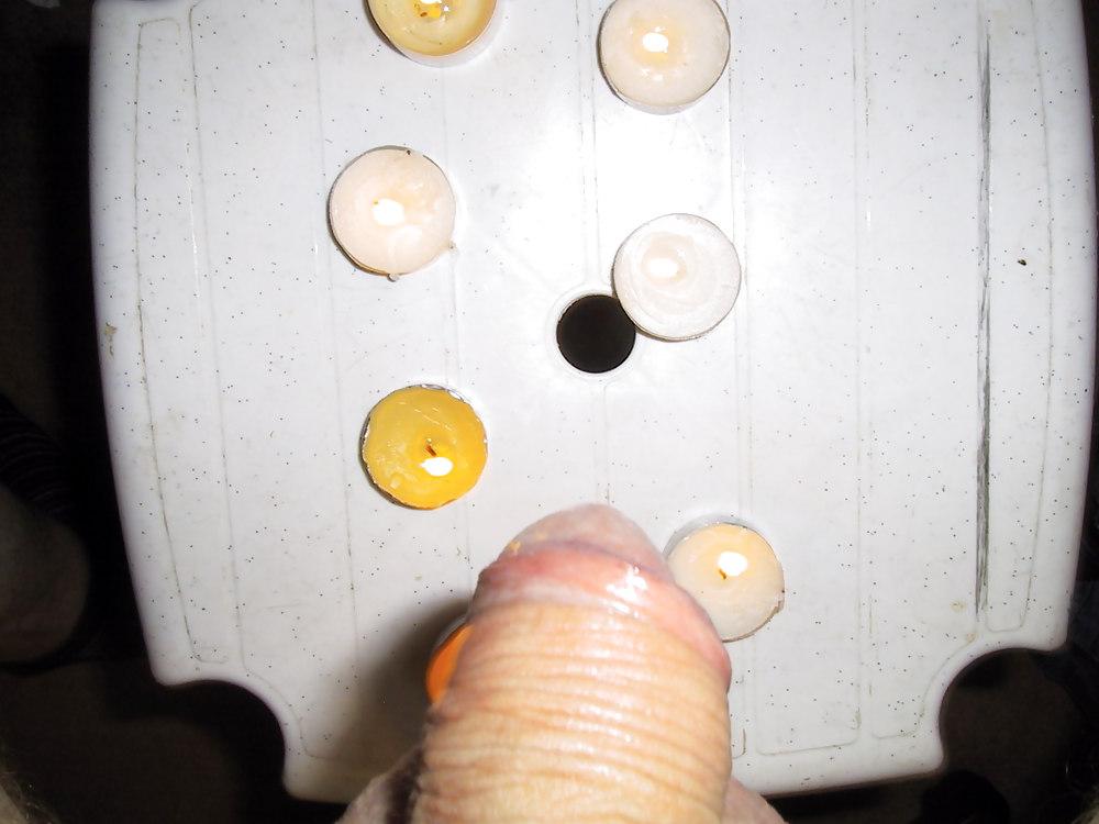 11P Tea light candle torture part 2