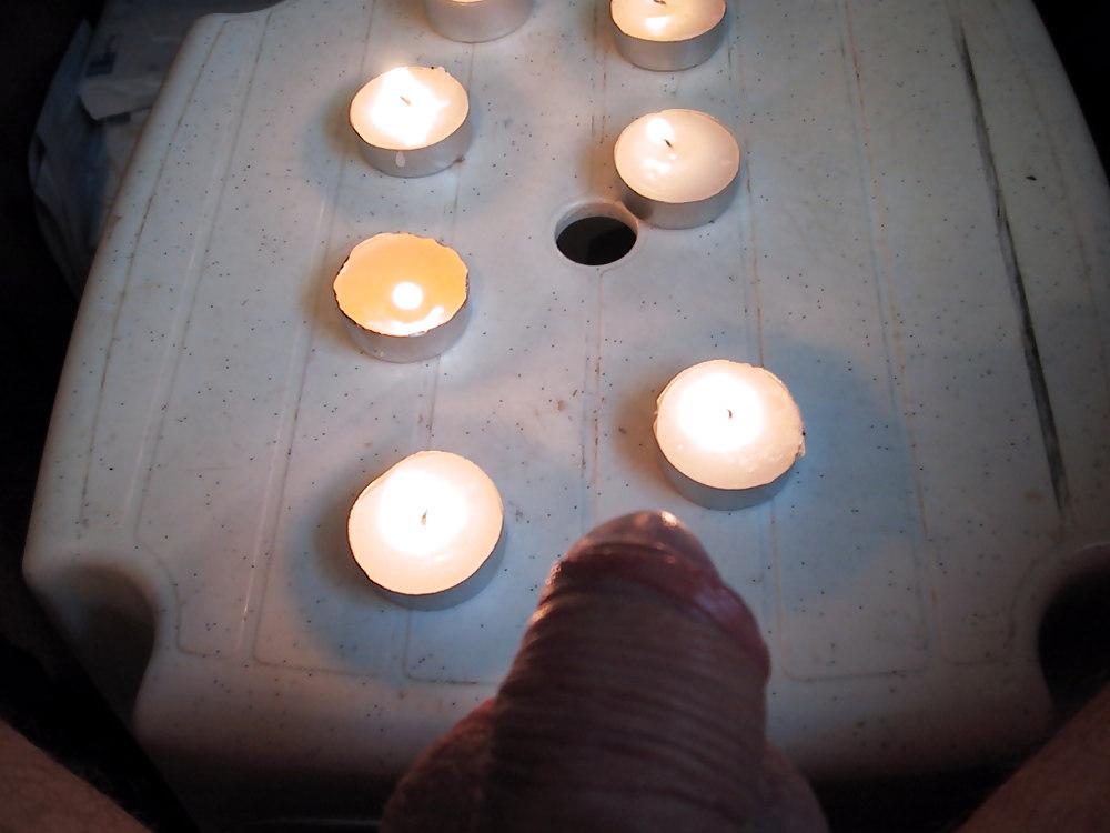 11P Tea light candle torture part 2