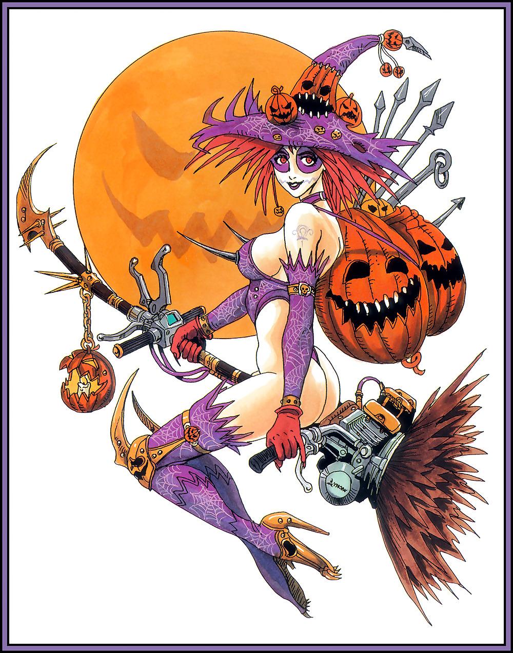 25P Cheezecake HALLOWEEN Toon Art