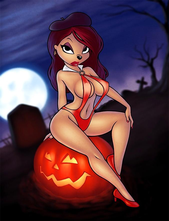 25P Cheezecake HALLOWEEN Toon Art