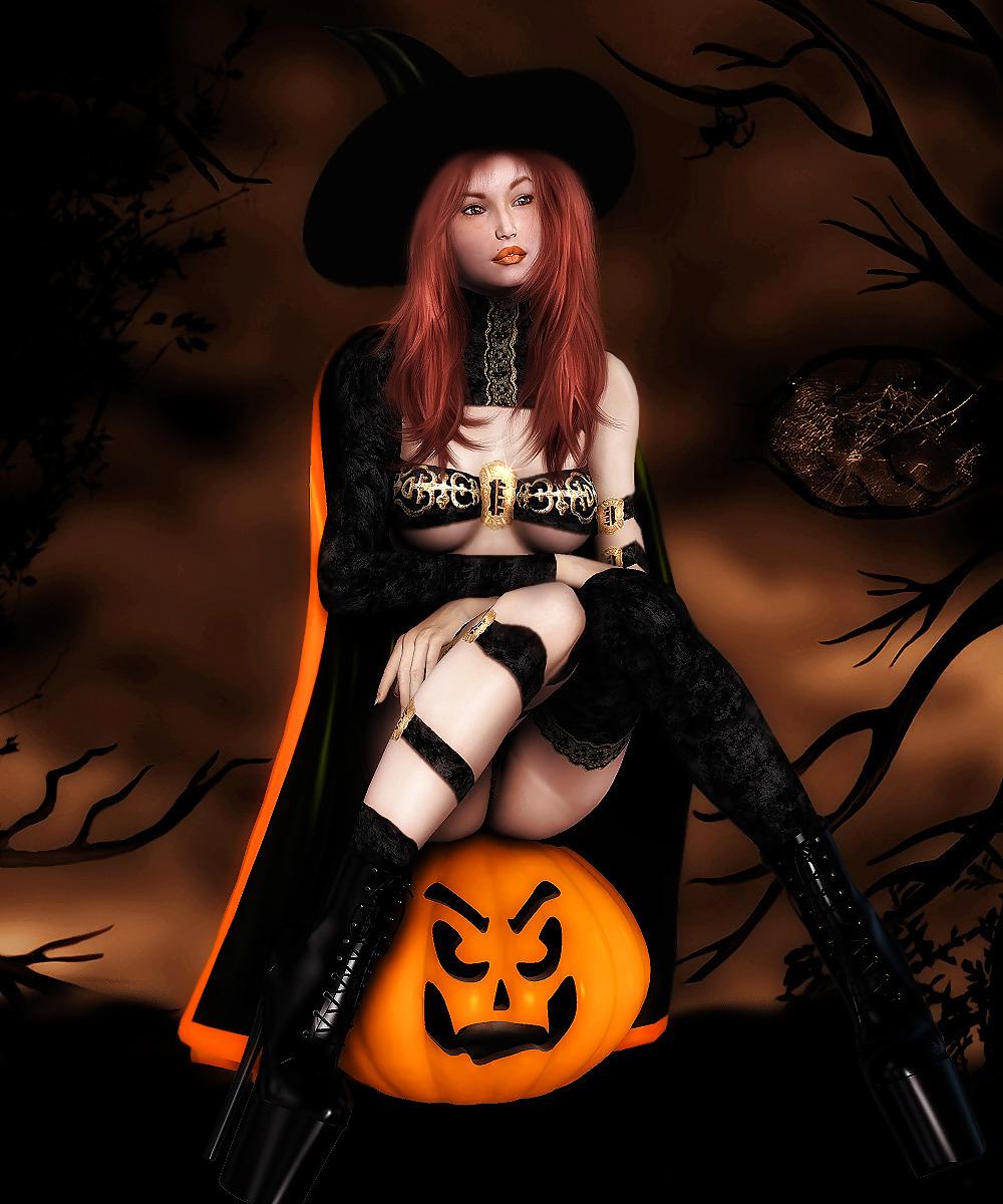 25P Cheezecake HALLOWEEN Toon Art