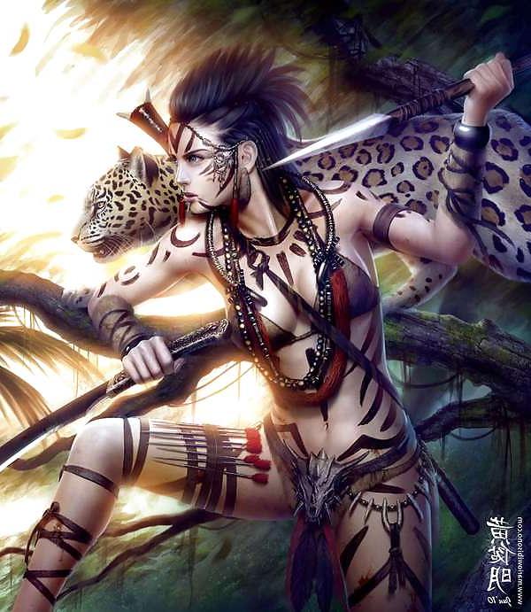 25P Passion Of The Female Warrior