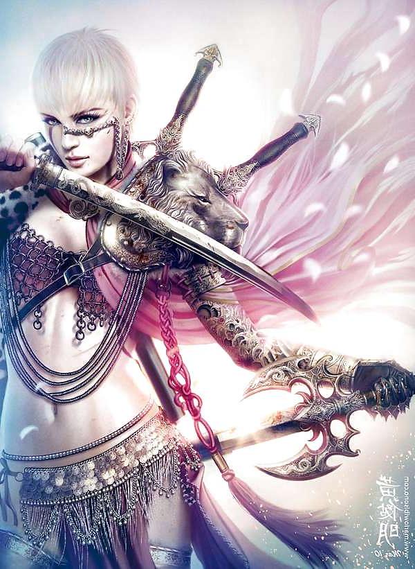 25P Passion Of The Female Warrior