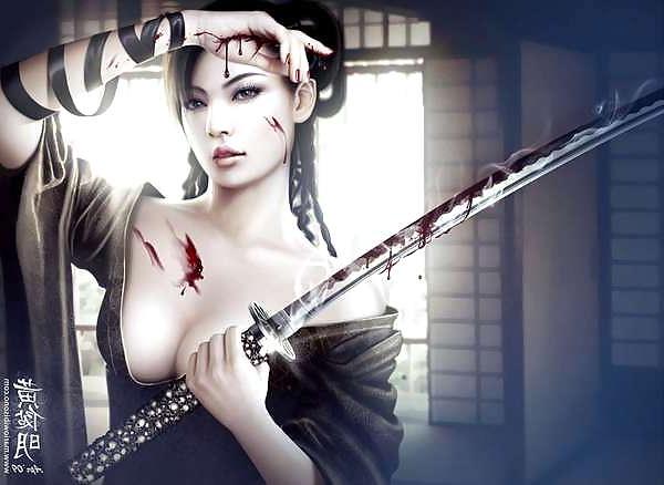 25P Passion Of The Female Warrior
