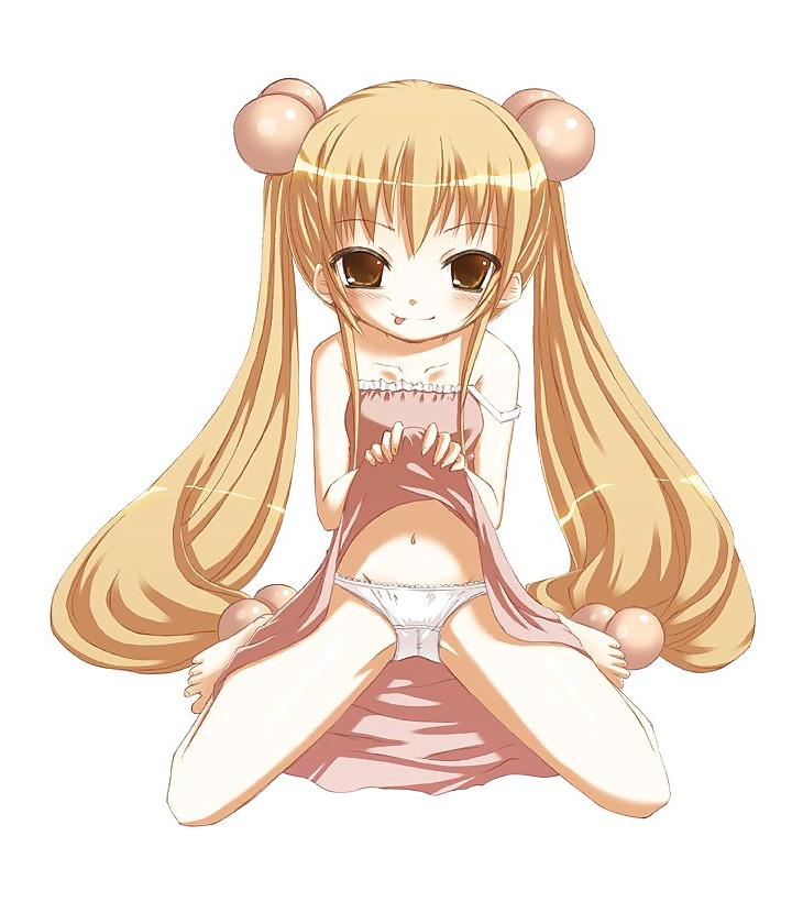 25P Cute and petite hentai girls