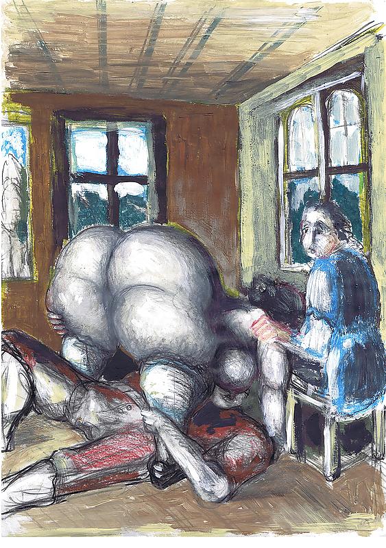 18P Bbws big boobs mediaeval  ( Art cartoon Vol.1 )