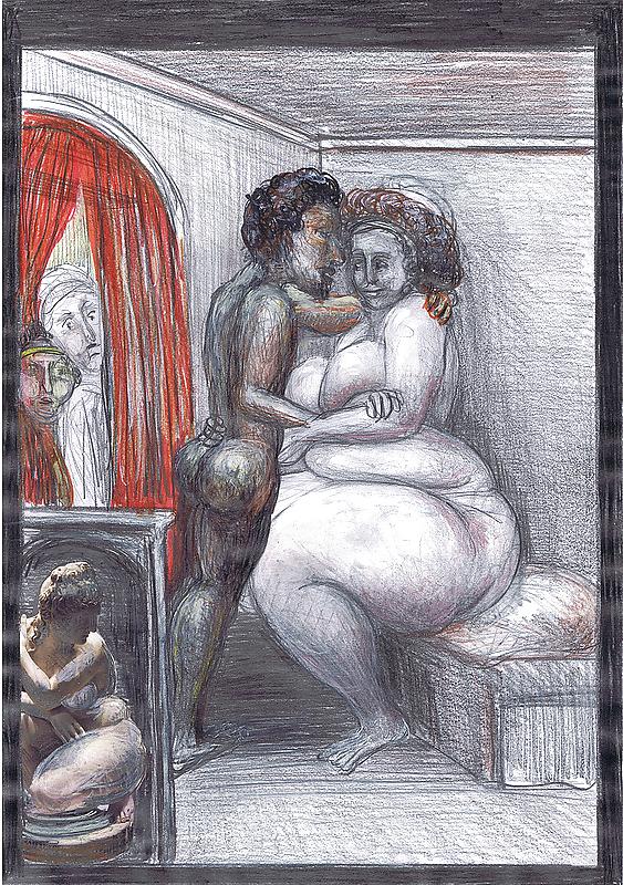 18P Bbws big boobs mediaeval  ( Art cartoon Vol.1 )