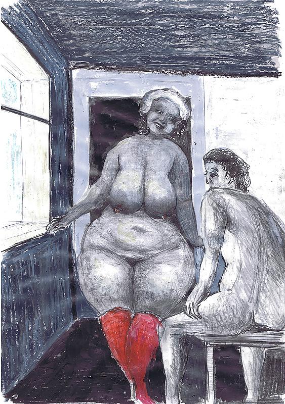 18P Bbws big boobs mediaeval  ( Art cartoon Vol.1 )