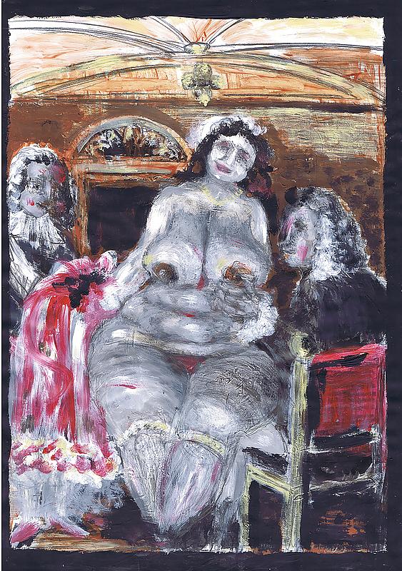 18P Bbws big boobs mediaeval  ( Art cartoon Vol.1 )