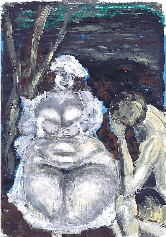 18P Bbws big boobs mediaeval  ( Art cartoon Vol.1 )