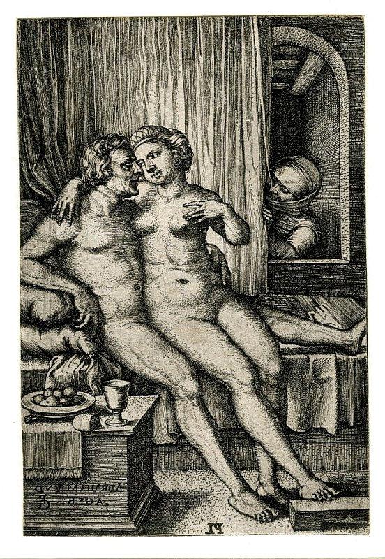 15P Drawn EroPort Art 92.2 - Erotic Etchings of the 17th Century