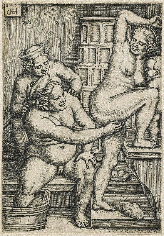 15P Drawn EroPort Art 92.2 - Erotic Etchings of the 17th Century