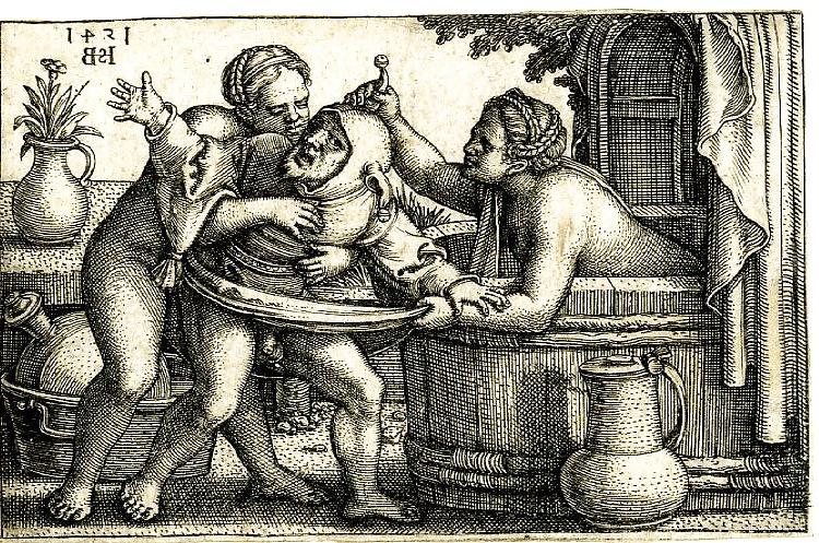 15P Drawn EroPort Art 92.2 - Erotic Etchings of the 17th Century