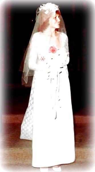22P Bare-breasted bride!