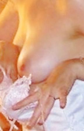 22P Bare-breasted bride!