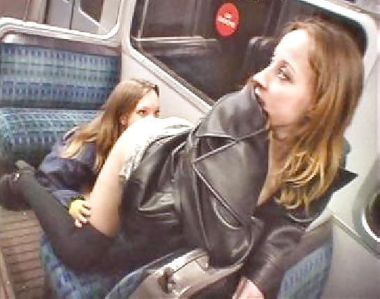 25P Train upskirt