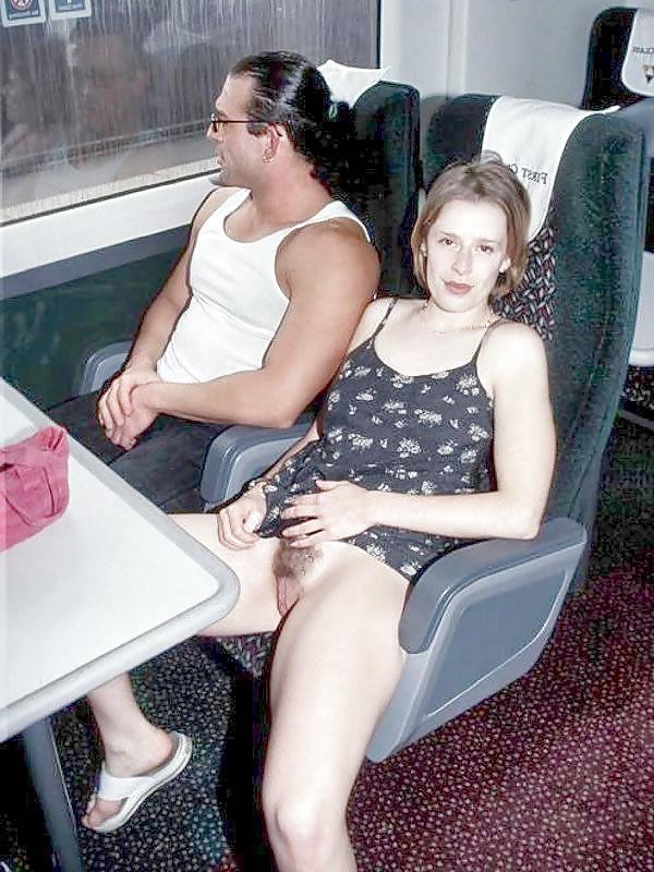 25P Train upskirt