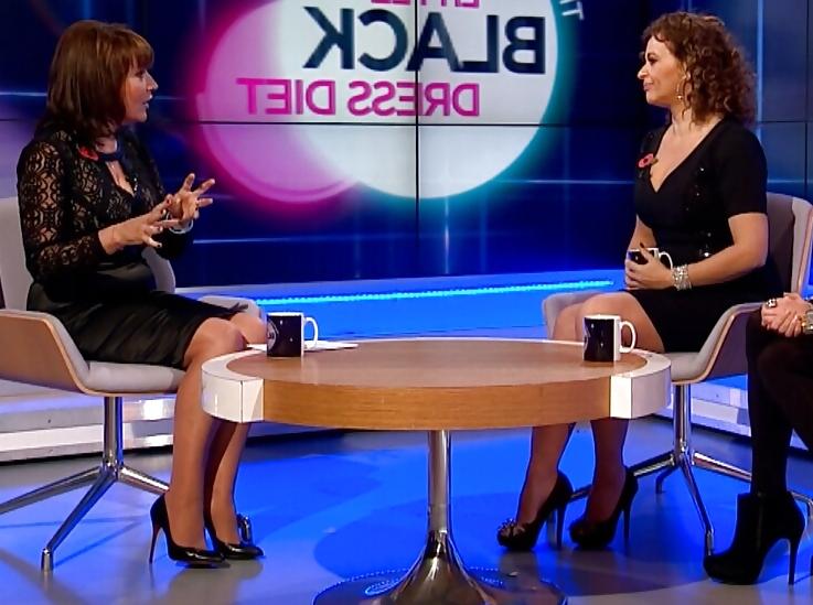 25P Sexy Legs, Heels & Nylons On British TV
