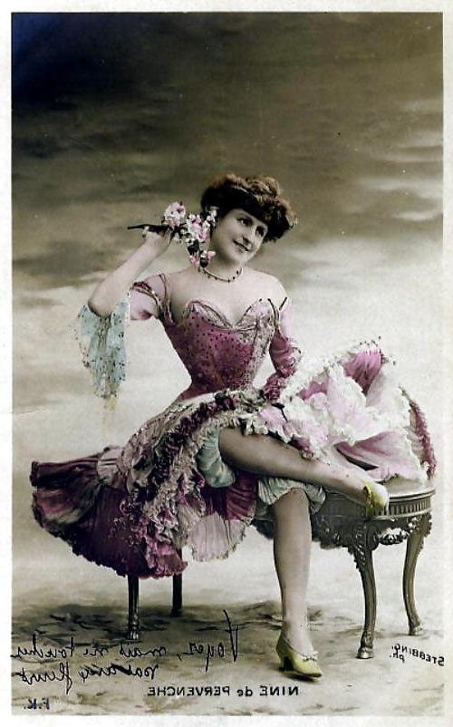 21P Vintage Erotic Photo Art 21 -  Cabaret Girls