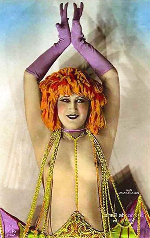 21P Vintage Erotic Photo Art 21 -  Cabaret Girls