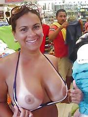 24P Flashing in public