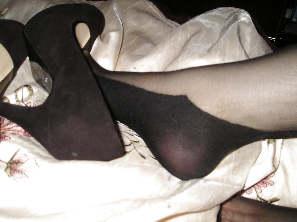 13P Pantyhose tights nylon feet and toes