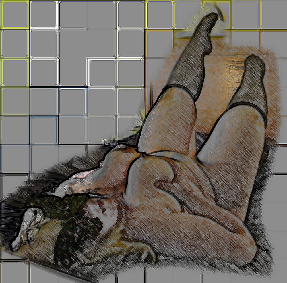 9P BBW erotic art
