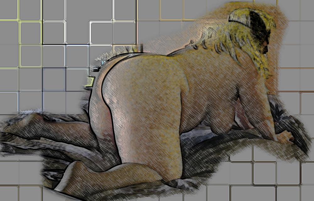 9P BBW erotic art