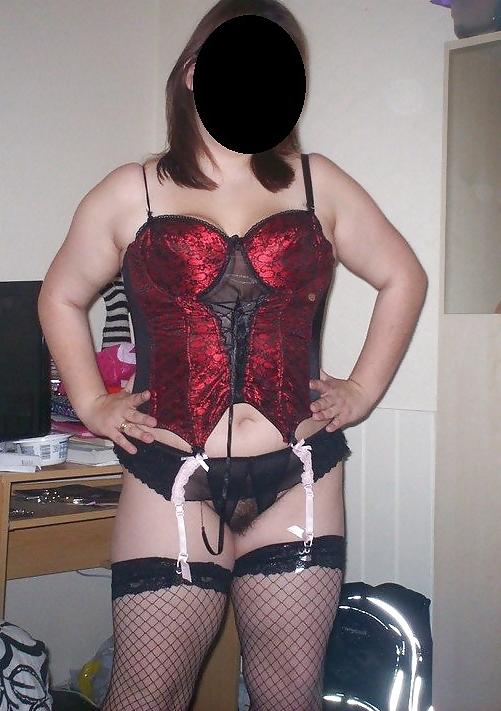 7P White Chubby Teen in Panites and Lingerie