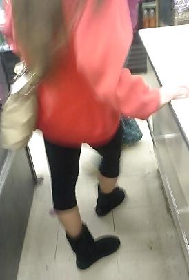 21P Candid Public Legs Feet Pantyhose leggings 