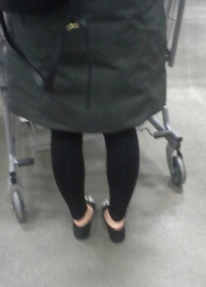 21P Candid Public Legs Feet Pantyhose leggings 