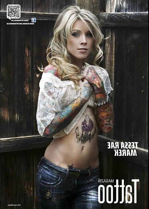 19P Hot Inked Goddess Tessa Rae