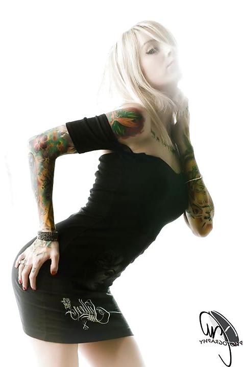 19P Hot Inked Goddess Tessa Rae