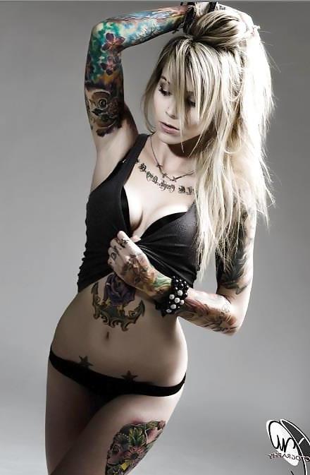 19P Hot Inked Goddess Tessa Rae