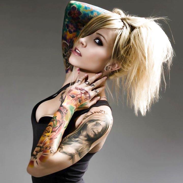 19P Hot Inked Goddess Tessa Rae