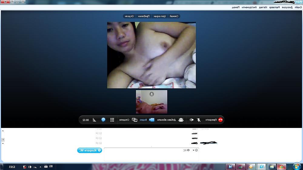 4P Skype play with some girls 