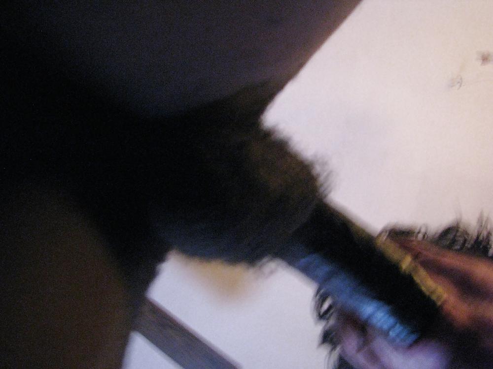 4P Sucking a big black cock