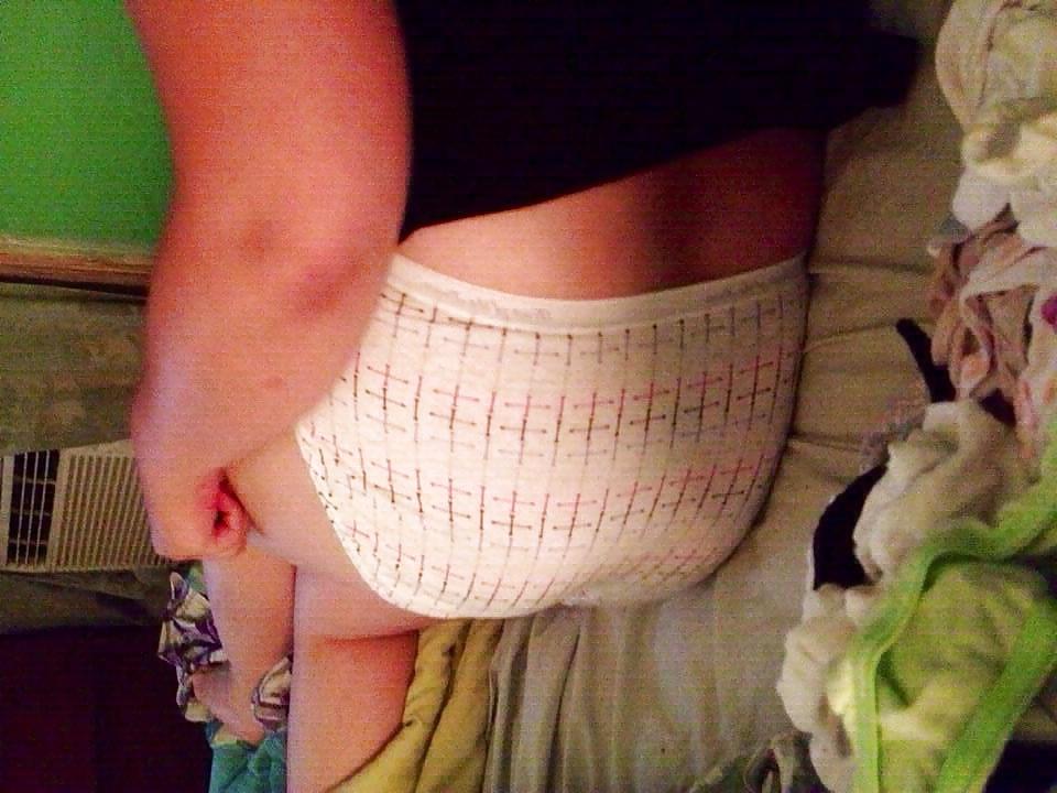13P Fat bitch in fruit of the loom panties